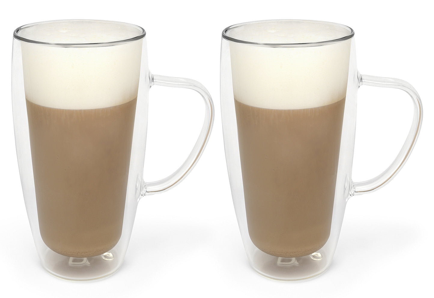 Latte Macchiato/Cappuccinoglas Duo 400ml doppelwandig 2er Set