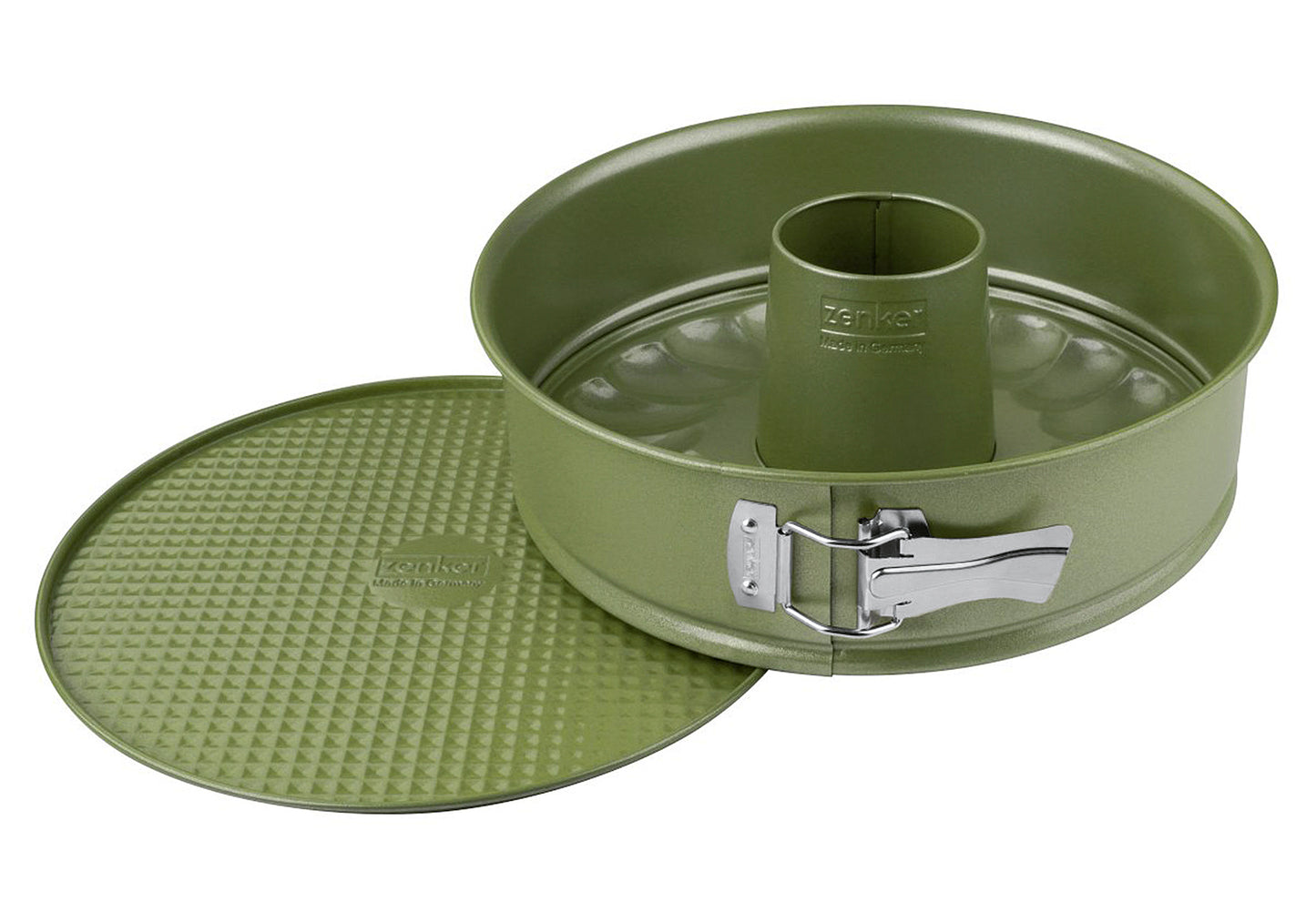 Springform green vision Ø26cm hoher Rand, 2 Böden