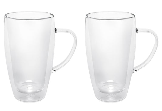 Kaffee-u.Teeglas Duo 295ml doppelwandig 2er Set