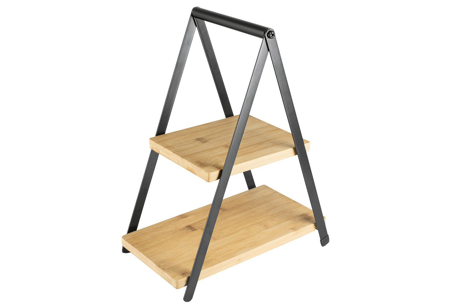 Etagere Bambus/Metall H35,5cm