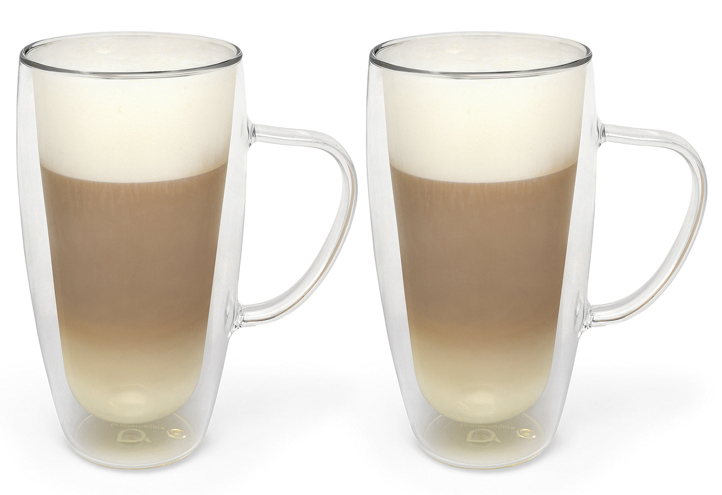 Latte Macchiato/Cappuccinoglas Duo 400ml doppelwandig 2er Set