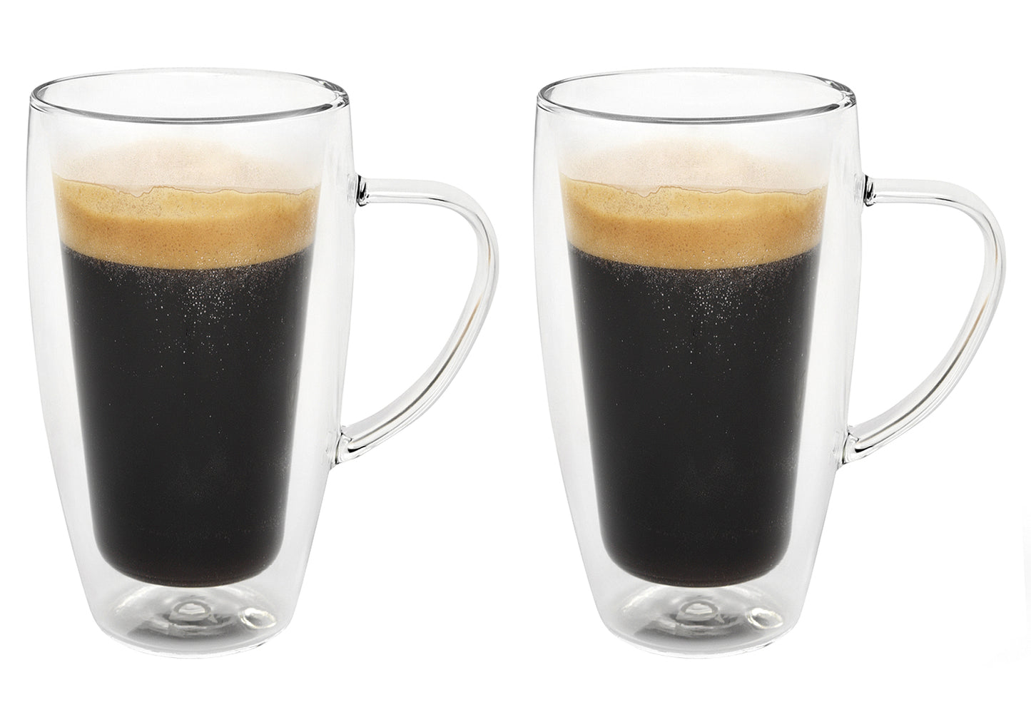 Kaffee-u.Teeglas Duo 295ml doppelwandig 2er Set